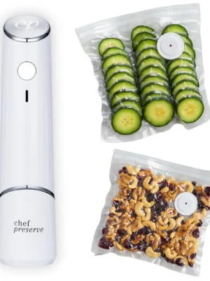 Chef Preserve Vacuum Sealer (Vacuum Sealer + 30 Bags)