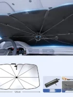 Bendable Car Windshield Sunshade Umbrella