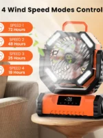 🏆HOT SALE 50%OFF🍃Portable Oscillating Fan with Remote Control